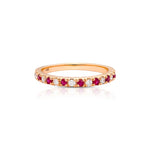 Dichromatic Eternity Band