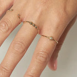Diamond Dome Ring | 14k Gold