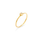 Diamond Dome Ring | 14k Gold