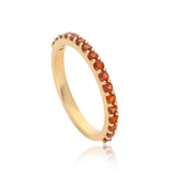Cyra Garnet Ring