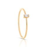 Petite Diamond Baguette Ring