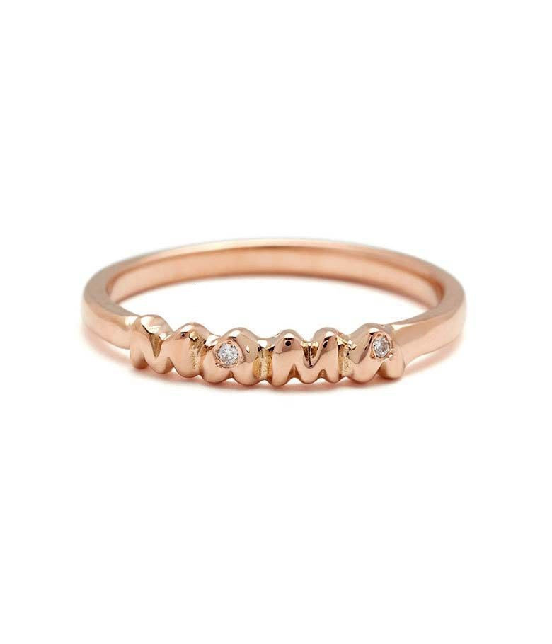 Diamond MAMA Ring - The Jewelz 