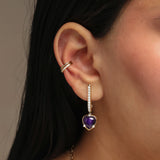 Lover's Rock Hoop Earrings
