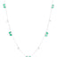Naida Siren Necklace in White Gold - The Jewelz 