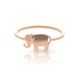 Borneo Elephant Ring In Rose Gold
