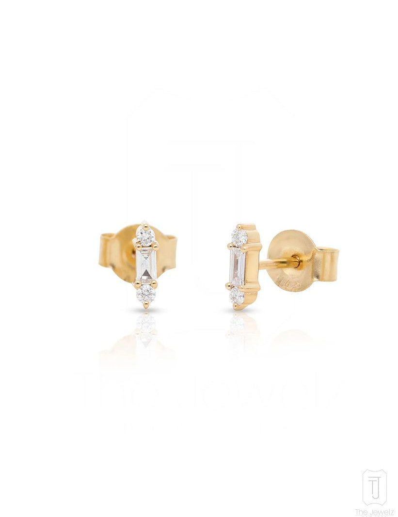 The_Jewelz-14K_Gold-Dainty_Baguette_Studs-Earring-AE0271-A