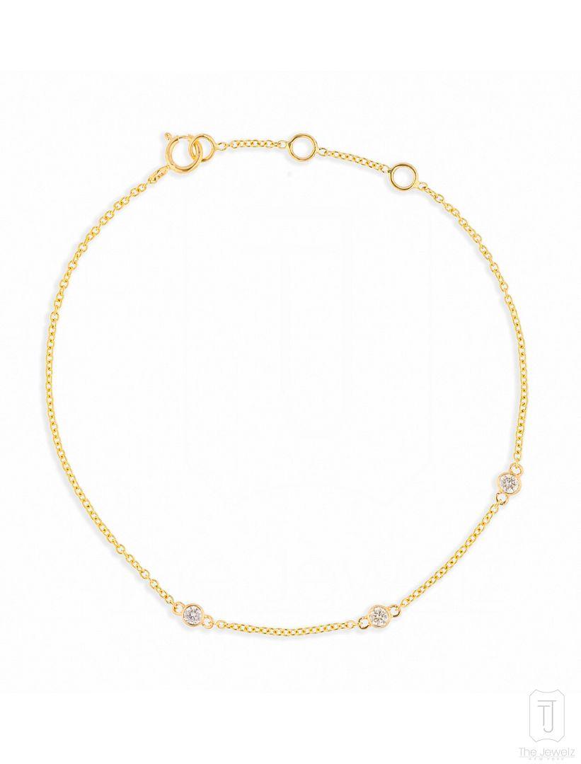 The_Jewelz-14K_Gold-Dainty_Diamond_Trine_Bracelet-Bracelet-AB0132-A