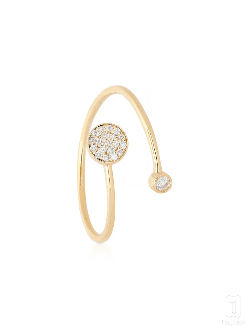 The_Jewelz-14K_Gold-Diamond_Disc_Cuff_Ring-AR0193-D