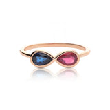 Dichromatic Infinity Ring