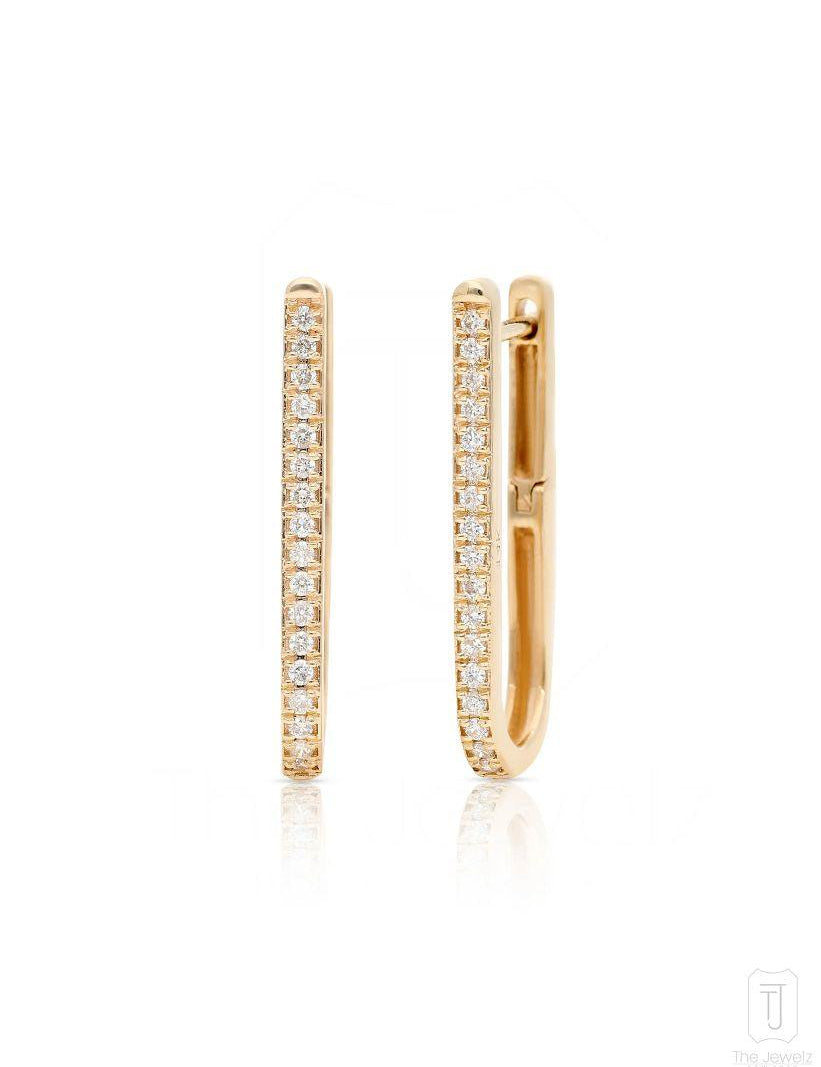 The_Jewelz-14K_Gold-Edgy_Huggie_Earrings-Earring-AE0484-A