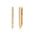The_Jewelz-14K_Gold-Edgy_Huggie_Earrings-Earring-AE0484-A