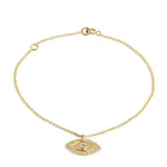 The_Jewelz-14K_Gold-Evil_Eye_Charm_Bracelet-Bracelet-AB0092-A