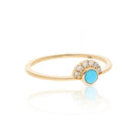 The_Jewelz-14K_Gold-Half-Halo_Turquoise_Ring-Ring-AR1575-M