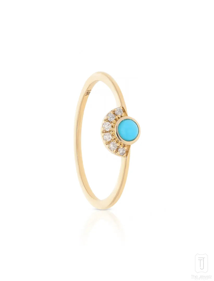 The_Jewelz-14K_Gold-Half-Halo_Turquoise_Ring-Ring-AR1575-C