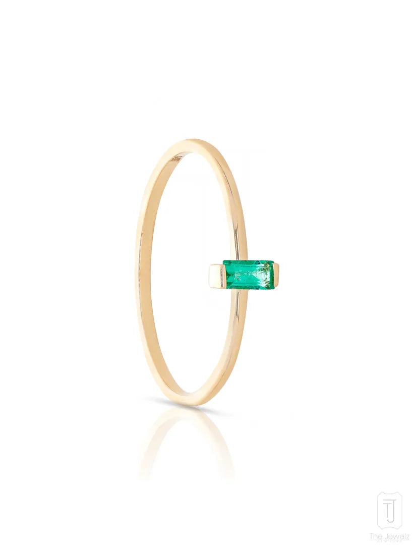 The_Jewelz-14K_Gold-Minimalist_Emerald_Ring-Ring-AR1523-D