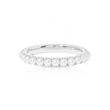 Pearl Eternity Band In White Gold