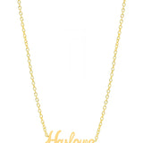 Personalised name pendant