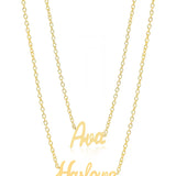 Personalised name pendant