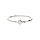 Rena Princess-Cut Diamond Ring
