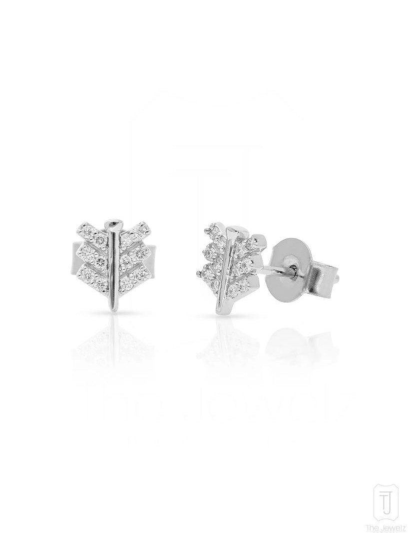 Tiny Quill Studs - The Jewelz 