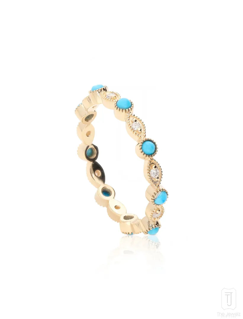 The_Jewelz-14K_Gold-Turquoise_Art_Deco_Band-Ring-AR1525-M