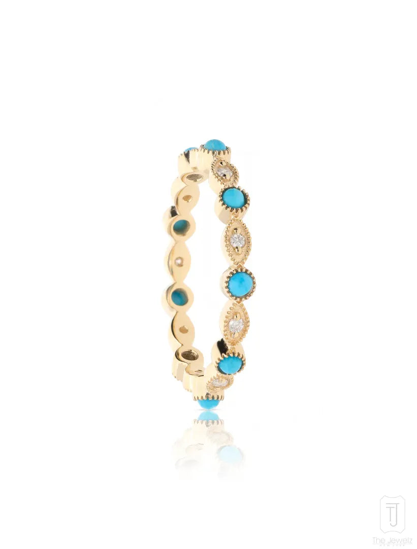 The_Jewelz-14K_Gold-Turquoise_Art_Deco_Band-Ring-AR1525-CP