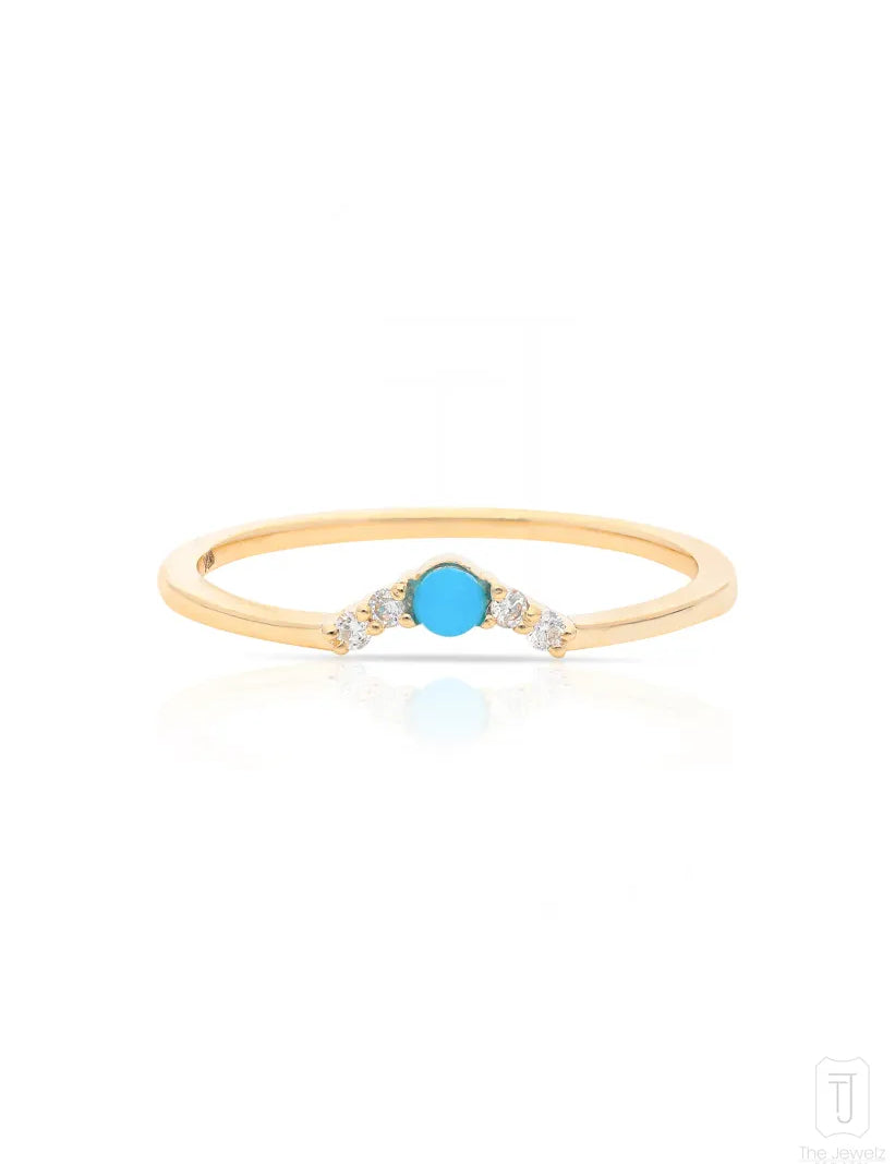 The_Jewelz-14K_Gold-Turquoise_Crown_Ring-Ring-AR1300-A