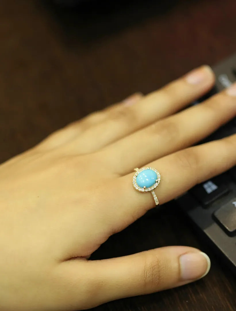 The_Jewelz-14K_Gold-Turquoise_Halo_Ring-Ring-AR1151-C