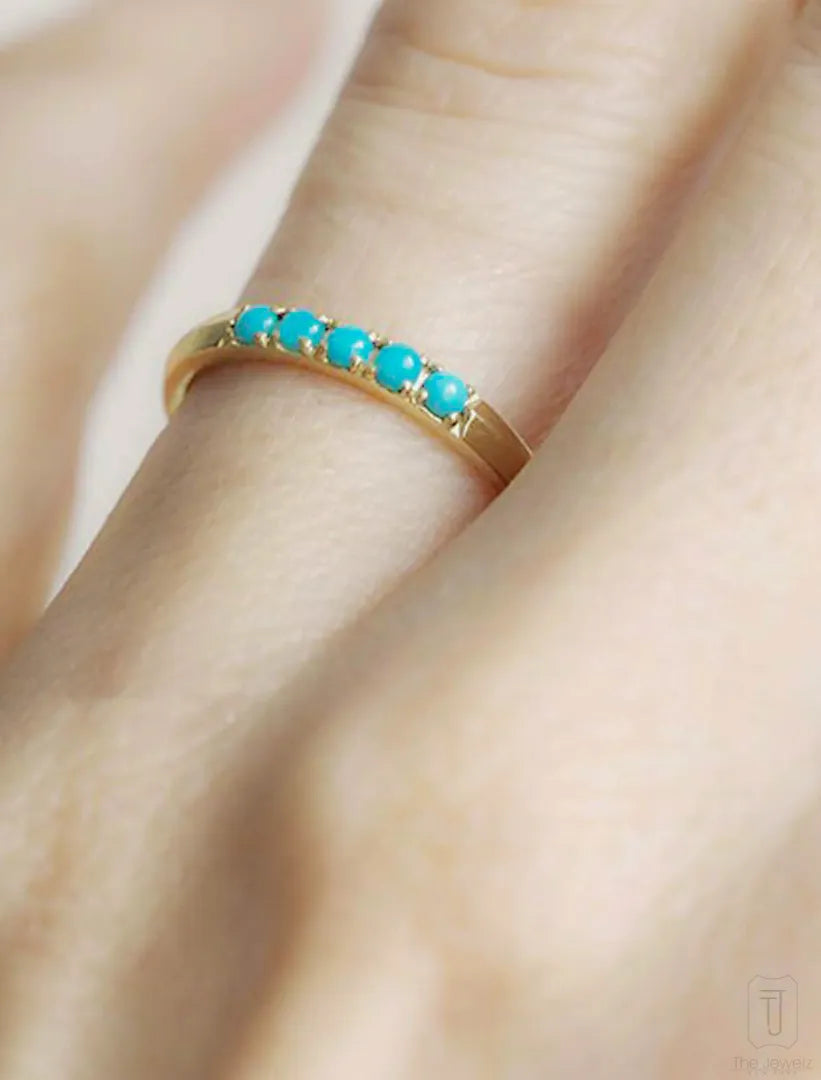 The_Jewelz-14K_Gold-Turquoise_Stacker_Ring-Ring-AR0837-D