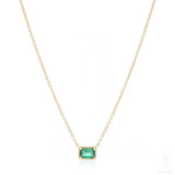 Kiyo Emerald Necklace
