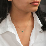 Kiyo Emerald Necklace