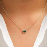 Kiyo Emerald Necklace